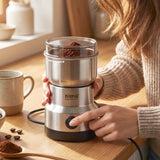 Mini Electric Grinder 150w Stainless Steel For Coffee Spice And Masala (1 Pc)