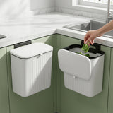 Portable Plastic Kitchen Dustbin Trash Bin (1 Pc 25x22 Cm)