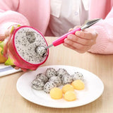 7031 Multifunctional Stainless Steel Fruit Vegetable Pattern Carving Knife Peeler Corer Spherical Dig Ball Scoop Garnishing Dig Ball Spoon Kit.